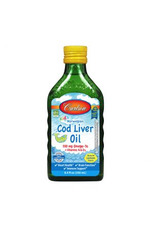 兒童魚肝油 Kids Cod Liver Oil (250ml) ※玻璃包裝產品恕不列入免運