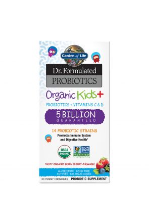 孩童有機益生菌 Dr. Formulated Probiotics Organic Kids (30 Chewables)