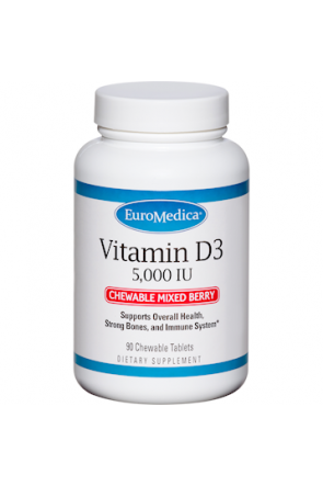 維生素D3(莓果口味) Vitamin D3 5,000IU Mixed Berry (90 tabs) 