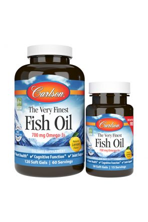 純淨挪威魚油 Very Fine Fish Oil (120+30 Soft Gels)