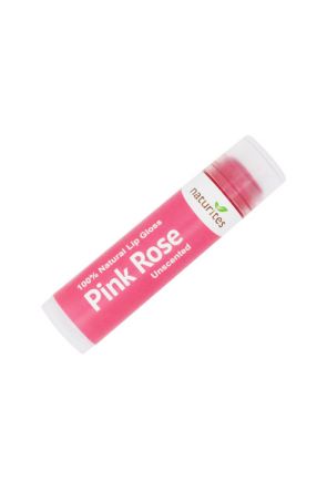 Natural Lip Gloss Pink Rose