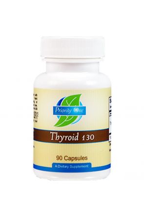 【特別訂購，請來信】天然甲狀腺素130 Thyroid 130 mg (90 Caps)